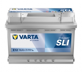 Varta Dynamic SLI 74Ah, 12V, E12